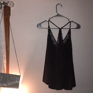 Soft & sexy laced tank top